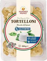 „Hammermühle“ tortelloni su rikota ir špinatais, be glitimo, 250 g