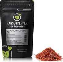 „Hanse&Pepper Spices“ 500 g čili dribsnių be sėklų, aštrūs, susmulkinti, natūralūs