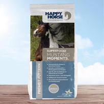 „Happy Horse Mustang Moments“ arklių pašaras, 14 kg – grūdų ir melasos neturintis grūdų mišinys dirbantiems arkliams, kuriems reikalingas lengvas pašaras