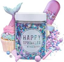 „Happy Sprinkles“ saldūs „Sweet Mermaid“ pabarstukai tortams ir sausainiams, 90 g | Šokolado ir „Sweet Mermaid“ pabarstukų mišinys tortams, keksams ir sausainiams