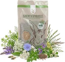 „HappySeed“ 100 g triušių pievos sėklų – smulkiųjų gyvūnų pievos sėklos, skirtos visus metus auginti šviežią papildomą maistą triušiams ir kitiems smulkiesiems gyvūnams