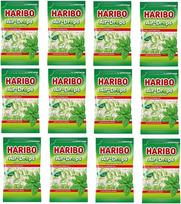 „Haribo Air-Drops“ „Euka Menthol“ saldainiai 100 g, 12 vnt. pakuotė