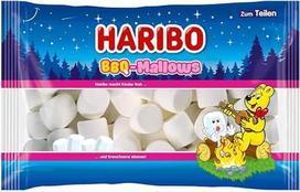 „Haribo BBQ Mallows“, putų cukrus kepimui ant grotelių ir skrudinimui, zefyrai, skirti kepimui ant grotelių ir prie laužo, 300 g maišelis