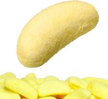 „Haribo“ želė saldainiai „Banan's Bonbon“, 210 vnt., 1050 g
