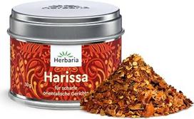 „Harissa Organic“ 1 x 30 g | Aštrus rytietiškas ekologiškas prieskonių mišinys, pikantiškas, vaisinis, skirtas kuskusui, sriuboms, troškiniams ir padažams, skardinėje