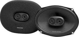 „Harman Kardon FIT 96M“ 3-juostinis koaksialinis automobilinis garsiakalbis, 152 x 22 mm (6 x 9 coliai) | Automobilinis Hi-Fi garsiakalbis su 55 W RMS ir 440 W piko galia, gausių žemų dažnių modernizavimo sprendimas, užtikrinantis galingą garsą – parduoda