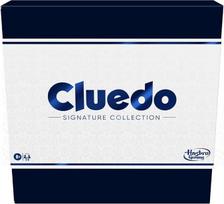 „Hasbro Gaming“ šeimos stalo žaidimas „Clue Signature Collection“ 2–6 žaidėjams, aukščiausios kokybės pakuotė ir komponentai, nuo 8 metų