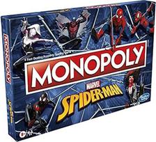 „HASBRO“ stalo žaidimas „Monopoly Spiderman“ — Žaidimai su voragyviu herojumi — Įdomus žaidimas vaikams nuo 8 metų [ispanų kalba]