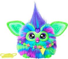 „Hasbro“ „Furby Galaxy“ interaktyvus pliušinis žaislas, šviečiantis tamsoje, ispanų kalbos versija, elektroninis žaislas mergaitėms ir berniukams, Kalėdų Senelio dovana, Trys Karaliai