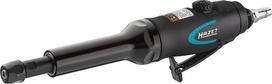 „Hazet 9032LG-1“ tiesiosios strypo šlifavimo staklės, ilgio 285 mm, su keturių spaustukų griebtuvu | Ilgis 285 mm, darbinis slėgis 6,3 bar, svoris 600 g, garso slėgio lygis 81 dB(A) Lp A, oro srautas 99 l/min, sukimosi greitis min. 2000 aps/min