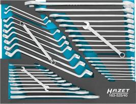 „Hazet“ 163-525/40 raktų rinkinys | „Outforce“ išorinis šešiakampis profilis, išorinis traukos profilis – dvigubas šešiakampis, ilgis 519 mm, plotis 392 mm, aukštis 73 mm, 7672 g