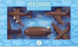 „Heilemann“ šokolado dovanų dėžutė „Planes Fine Milk“, 100 g