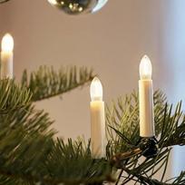 „hellum“ dekoratyvinės lemputės „Fairy Lights“ – LED lemputės su kaitinamuoju siūlu, skirtos naudoti patalpose, 20 vnt., su atskiriamu maitinimo kištuku