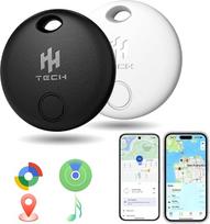 „HH-Tech Smart Tracker Tag“ (2 vnt. rinkinys) – dviguba sistema, skirta „Apple“ ir „Android“ įrenginiams, su keičiamu akumuliatoriumi; lengvai sekite savo piniginę, krepšį, lagaminą ir kitus daiktus naudodami „Apple Find My“ programėlę bei „Google“
