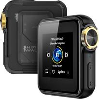 „HIFI WALKER H2 Mini“ MP3 grotuvas su „Bluetooth“, aukštos raiškos garso palaikymu, ESS9218 DAC, „aptX“/„LDAC“/„UAT“, nešiojamasis muzikos grotuvas su spaustuku, jutikliniu ekranu, 64GB atmintimi, palaiko iki 512GB, juodos spalvos