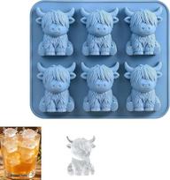 „Highland Cow“ ledo kubeliai, mini „Highland Cow“ ledo kubelių forma