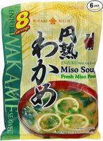 „Hikari Enjyuku“ miso sriuba su wakame, 8 porcijos (6 vnt. pakuotė)