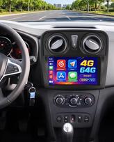 „Hikity“ 4+64G automobilių radijas, skirtas „Renault Dacia Sandero II B52“ (2012–2019 m.) | 9 colių „Incell“ ekrano radijas su „CarPlay“, „Android Auto“, „Android 15“, „Bluetooth“, navigacija, GPS, „Wi-Fi“, FM/RDS, USB ir ekrano dalijimo funkcija