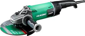 „HiKOKI“ G23UDY2WKZ kampinis šlifuoklis, 230 mm, 2600 W, pjovimo šlifuoklis, 230 V | Plokščia pavarų galvutė, UVP vibracijos slopinimo mechanizmas, dulkių nepraleidžiantys rutuliniai guoliai, vibraciją slopinanti rankena, 230 mm