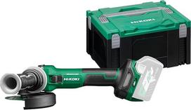 „HiKOKI“ akumuliatorinis kampinis šlifuoklis G3613DEW2Z, 36 V, be šepetėlių, 125 mm diskas | 1500 W maks. galia, AT režimas, apsauginis dangtelis nuo pjovimo ir apsauginis gaubtas šiurkštiniam šlifavimui, HSC III, be akumuliatoriaus ir įkroviklio
