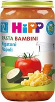 „HiPP“ ekologiški „Bambini Rigatoni Napoli“ makaronai (6 x 250 g), skirti vaikams nuo 12 mėnesių, su omega-3, aukščiausios ekologiškos kokybės
