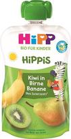 „HiPP“ kivių, kriaušių ir bananų mišinys – „Charlie Zebra“, 100 g – ekologiškas
