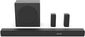 „Hisense HS5100“ 5.1 garso juosta su žemų dažnių garsiakalbiu ir galiniais garsiakalbiais | „Dolby Audio“, „DTS Virtual:X“, „Bluetooth“, kompaktiškas dizainas, HDMI, TV režimas, „EzPlay“, belaidis ryšys tarp galinių garsiakalbių ir žemų dažnių garsiakalbi