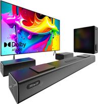 „Hiwill“ 5.1.2CH „Dolby Atmos“ garso juosta, skirta televizoriams, erdvinio garso sistema televizoriui, garso juosta su 6,5 colio žemų dažnių garsiakalbiu, 2 galiniais erdvinio garso garsiakalbiais, 2 į viršų nukreiptais garsiakalbiais, „Nimbus A512“