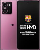 „HMD Skyline“ 5G išmanusis telefonas su 6,55 colių OLED ekranu (2340 x 1080), 108 MP triguba kamera, 12GB RAM, 256GB atminties, dvi SIM kortelės, „Android 14“, USB Type-C, rožinis | 6,5 colių OLED ekranas