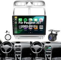„Hodozzy Carplay“ „Android“ automobilių radijas, skirtas „Peugeot 307“ (2002–2013 m.), su 9 colių jutikliniu ekranu, „Android Car“, DSP, „Wi-Fi“, GPS, RDS, FM, „Bluetooth 5.0“, USB ir palydovine navigacija