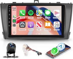 „Hodozzy“ automobilių radijas, skirtas „Toyota Avensis T27“ (2008–2015 m.) modeliams, su belaidžiu „CarPlay“ ir „Android Auto“, 9 colių ekranu, „Bluetooth“, RDS radiju, SWC, „YouTube“, USB, „V-link“, GPS ir galinio vaizdo kamera