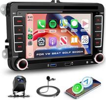 „Hodozzy“ automobilių radijas, skirtas „VW Passat“, „Golf“, „Seat“, „Altea“ ir „Skoda Octavia“ modeliams, su belaidžiu „CarPlay“ ir „Android Auto“ palaikymu, 10 colių ekranu, „Bluetooth“, RDS radiju, SWC, „YouTube“, USB, „V-link“, GPS ir atbulinės eigos k