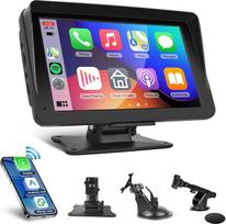 „Hodozzy“ belaidis „CarPlay“ ir „Android“ automobilinis nešiojamasis ekranas, 7 colių jutiklinis ekranas su „AirPlay“ ir „Mirror Link“ funkcijomis, automobilinis multimedijos grotuvas, „Bluetooth“ ekranas, automobilinis radijo imtuvas, FM, AUX, TF, nešioj
