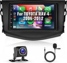 „Hodozzy“ „Android“ automobilių radijas, skirtas „Toyota RAV4“ (2006–2012 m.), 7 colių jutiklinis ekranas su navigacija, „CarPlay“, „Android Auto“, „MirrorLink“, „Bluetooth“, GPS, „Wi-Fi“, FM, RDS radijas, atbulinės eigos kamera, 2 DIN radijas, skirtas