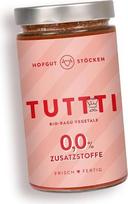 „Hofgut Stöcken“ TUTTTI ekologiškas „Ragù Vegetale“ – veganiškas daržovių ragu su pomidorais ir Viduržemio jūros regiono žolelėmis, paruoštas patiekalas be priedų, 620 ml