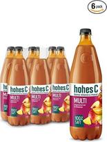 „hohes C“ multivitaminai (6 x 1 litras), 100 % sultys, obuolių, apelsinų, ananasų, pasifloros vaisių, mangų, 9 vitaminai, be pridėto cukraus pagal teisės aktus, tinka veganams