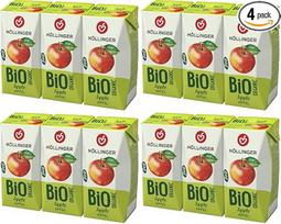 „Höllinger“ ekologiški mokykliniai obuolių sulčiai, 3 x 200 ml, 600 ml (4 vnt. pakuotė)