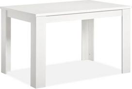 „Homestyle4u“ išsiskleidžiantis valgomojo stalas, 120 x 80 cm, medžio spalvos, baltas, virtuvės stalas | Išsiskleidžia iki 153 cm, aukštis 75 cm, MDF su melamino danga, taip pat siūlomas 80 x 80 cm dydžio variantas, baltos arba ąžuolo spalvos