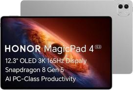 „HONOR MagicPad 4“ planšetinis kompiuteris, 12,3 colio ekranas, 12GB RAM, 256GB, „Wi-Fi“, pilkos spalvos