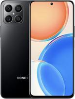 „HONOR X8“ mobilusis telefonas, atrakinamas, 6+128GB, „FullView“ ekranas 6,7 colio, 90 Hz, dviejų SIM kortelių išmanusis telefonas su „Android 11“, keturių kamerų sistema (64 MP), „Qualcomm Snapdragon 680“, greitasis įkrovimas 22,5 W, NFC – juodos spalvo