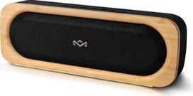 „House of Marley Get Together Go“ nešiojamas muzikos grotuvas su „Bluetooth“, 30 W – juodos spalvos | Ekologiškai pagamintas „Bluetooth“ grotuvas, 20 val. baterijos veikimo laikas, IP67 atsparumas vandeniui, 3 ekvalaizerio režimai, „AUX“ įvestis ir buteli