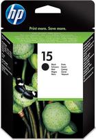 „HP 15“ rašalo kasetės, 25 ml, juodos spalvos