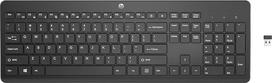 „HP 230“ belaidė klaviatūra – belaidė, tyli, plonas „chiclet“ dizainas, vokiškas „QWERTZ“ klavišų išdėstymas, 2,4 GHz ryšys, ilgas baterijos veikimo laikas – iki 16 mėnesių, USB imtuvas, skirta „Windows“ ir „macOS“ sistemoms