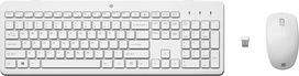 „HP 230“ belaidžio pelės ir klaviatūros rinkinys – tylus ir patogus klavišų paspaudimas, skaitmeninis klavišų blokas, QWERTY išdėstymas, 1600 DPI optinis pelės jutiklis, komplekte yra 2,4 GHz belaidis USB raktas