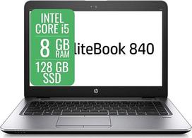 „HP EliteBook“ nešiojamasis kompiuteris su „Intel i5“ 6-osios kartos procesoriumi, 8GB RAM, 128GB SSD, 14 colių ekranu, „Wi-Fi“, „Bluetooth“, kamera, „Windows 11 Pro“ + „LibreOffice“ (atnaujintas)