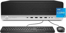„HP EliteDesk 800 G3 SFF“ stalinis kompiuteris, „Intel Core i5-6600“, 16GB RAM, 256GB SSD, „Wi-Fi“, „Bluetooth“, JAV QWERTY klaviatūra, „Windows 11 Pro“ (atnaujintas)