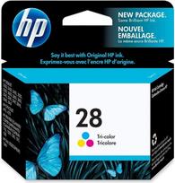 „HP Hewlett Packard“ rašalinis spalvotas spausdinimo kasetė Nr. 28 C8728A, supakuota į foliją