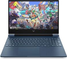 „HP Victus 15-fa2004ns“ 15 colių FHD žaidimų nešiojamasis kompiuteris (Intel Core 5-210H, 16GB RAM, 512GB SSD, NVIDIA RTX 5050, FreeDos) – mėlyna ispanų QWERTY klaviatūra