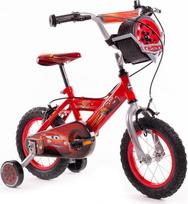 „Huffy Disney Cars“ 12 colių vaikų dviratis, skirtas 3–5 metų vaikams – raudonas
