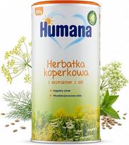 „HUMANA“ kūdikių arbata su krapais be cukraus, skirta nuo 4 mėnesių, žolelių arbata su krapų ekstraktu, 200 g – natūrali arbata kūdikiams ir mažiems vaikams